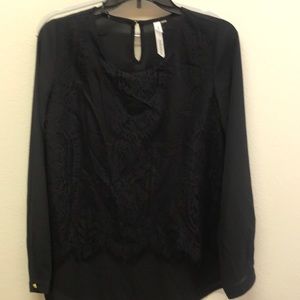 Black Long-Sleeve Shirt
